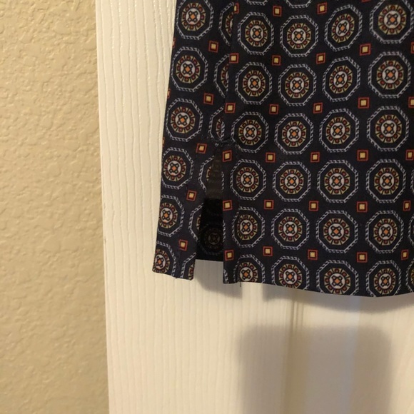 Navy patterned skort - Picture 3 of 8